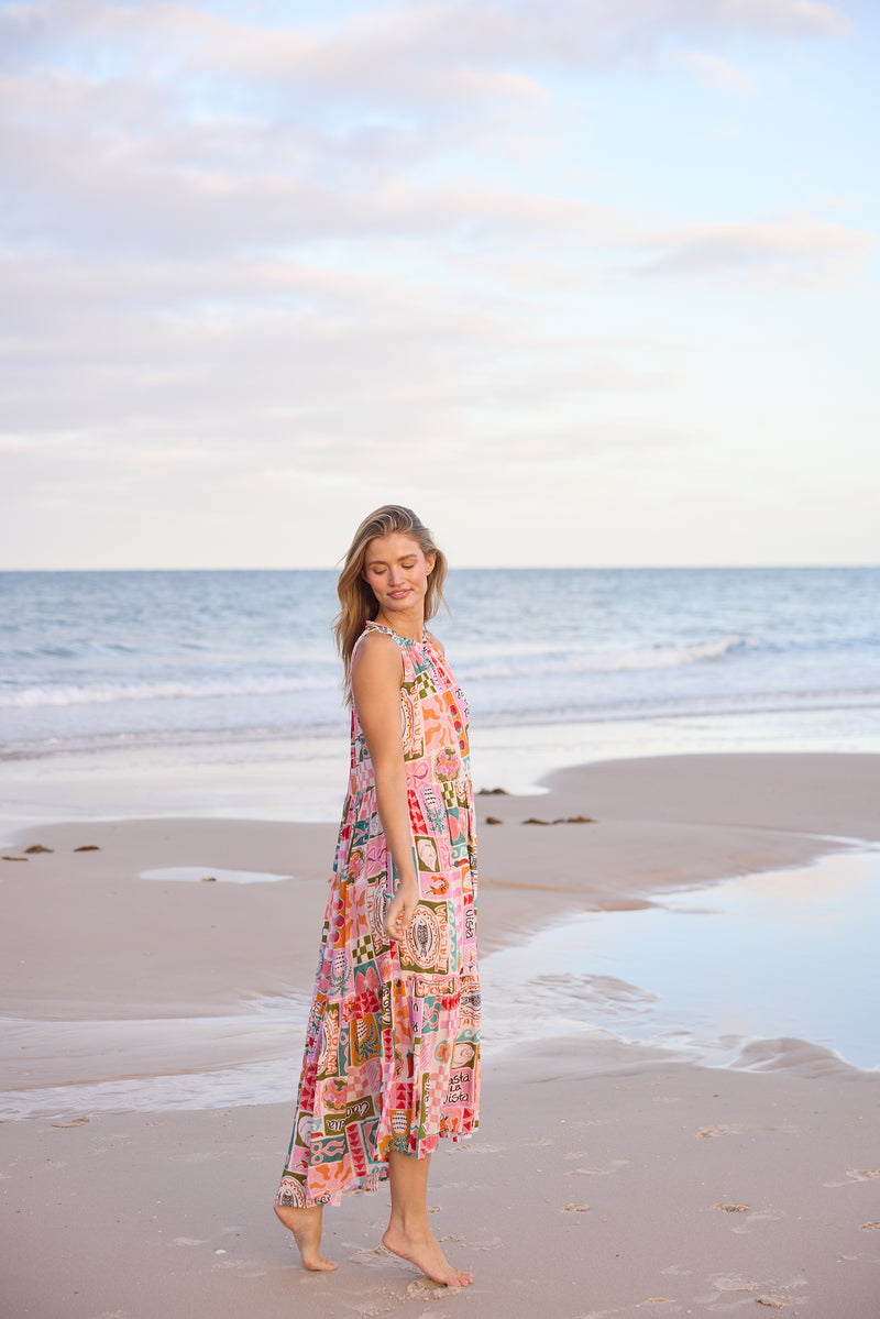 Margot Dress | Sardinia Summer