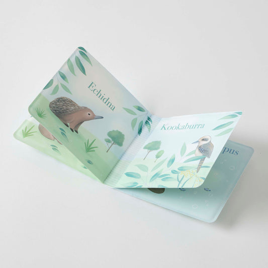 Australian animal theme bath book