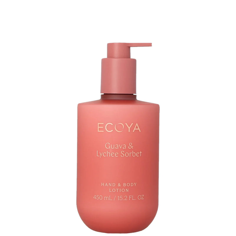 Guava and lychee sorbet hand and body lotion 450ml