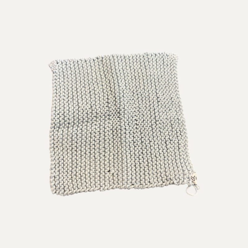 Face Washer Baby Blue | 100% Cotton Handmade