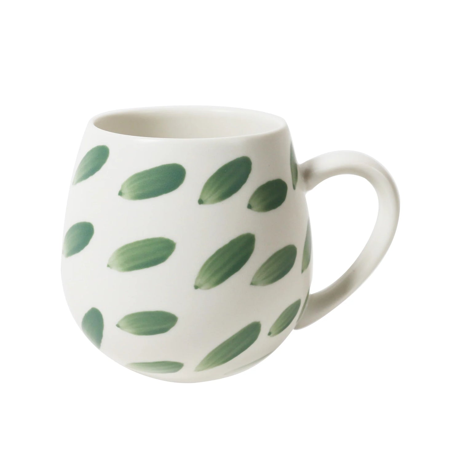 olive green hug me mug