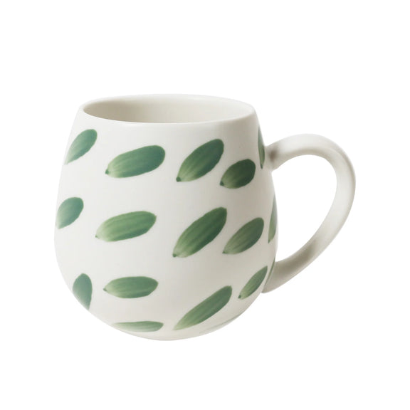 olive green hug me mug