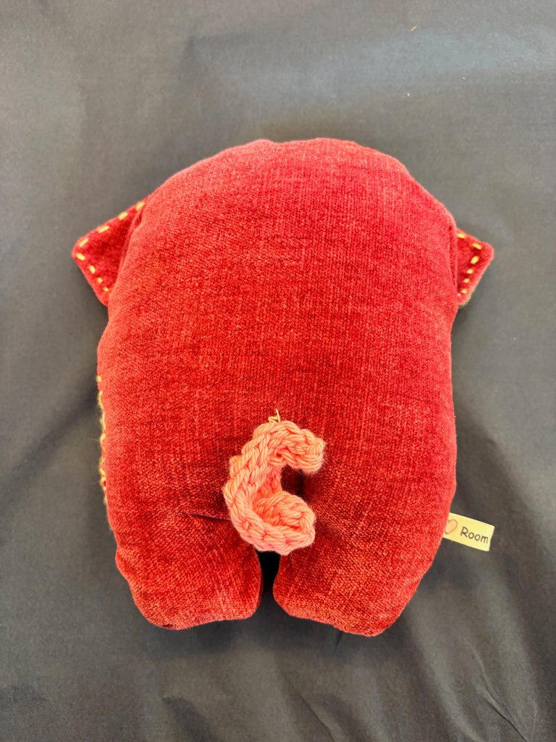 Locally crafted plush gift from the Scenic Rim - back and tail