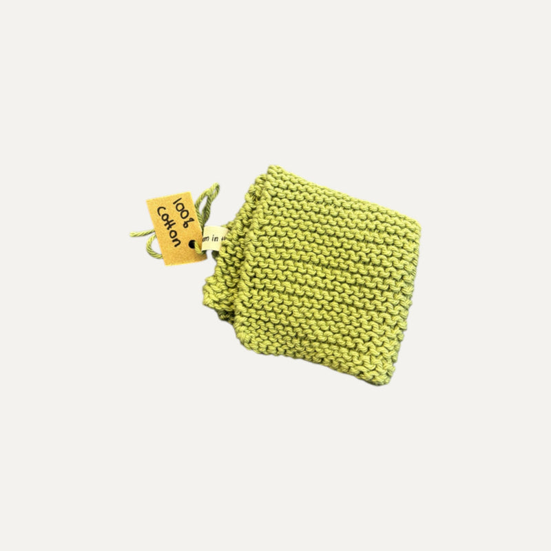 Face Washer Sage Green | 100% Cotton Handmade