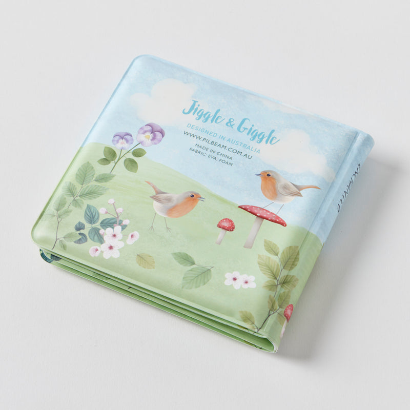 soft bath book for babies enchanted theme