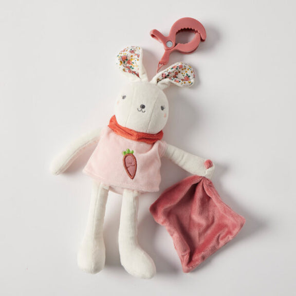 jiggle and giggle bunny clip on toy available at my country escape