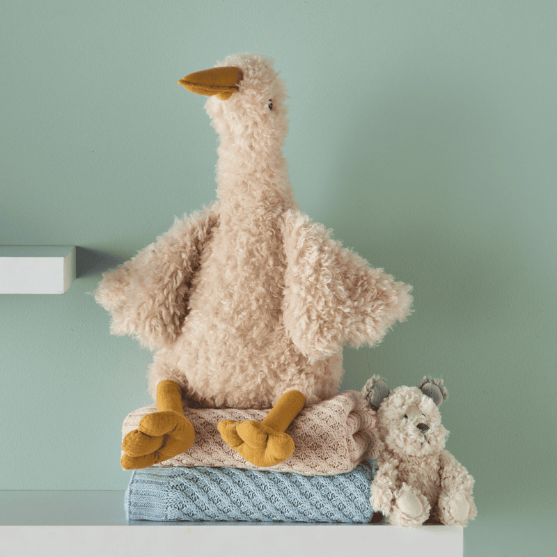 Plush dog rattle - baby shower gift available at My Country Escape