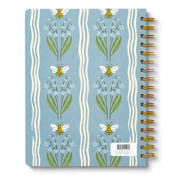 Cottagecore style journal Joy Is Handmade notebook for writing and journalling