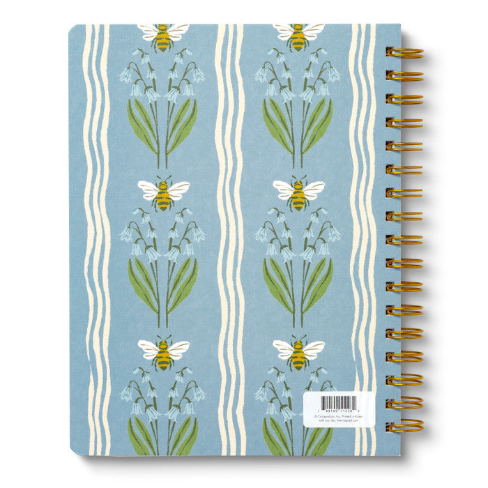 Cottagecore style journal Joy Is Handmade notebook for writing and journalling