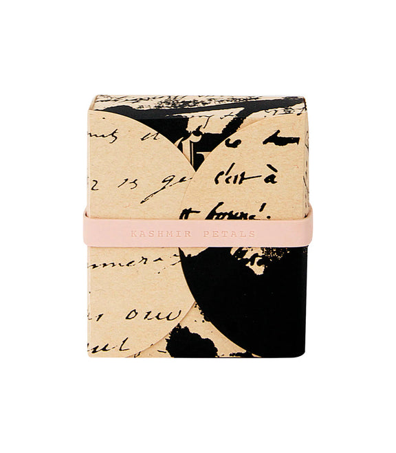 MOR Kashmir Petals Triple-Milled Soap Bar – luxury soap with Shea Butter, Vitamin E and a floral fragrance of rose and sandalwood