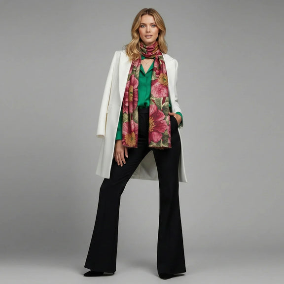 kathleen merino wool scarf