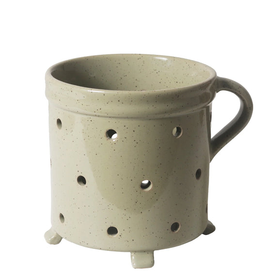 Robert Gordon Kitchen Life Cutlery Drainer Peppercorn green glaze