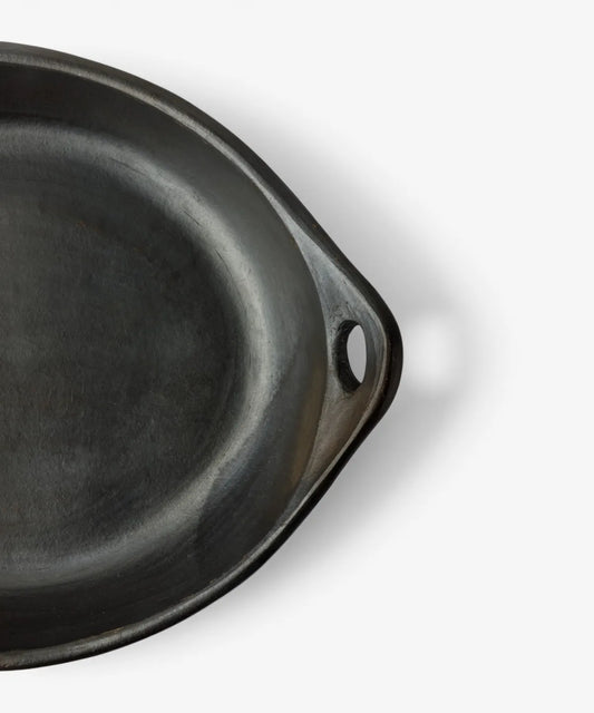 oven to table clay baking dish large
