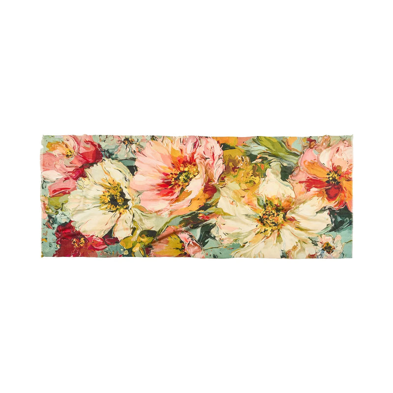 women's gift - floral cashmere scarf