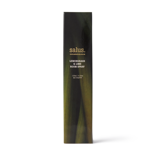 Salus Lemongrass and Lime 125ml home fragrance room mist.