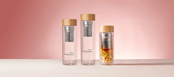Made By Fressko glass infusion flasks - 3 sizes available