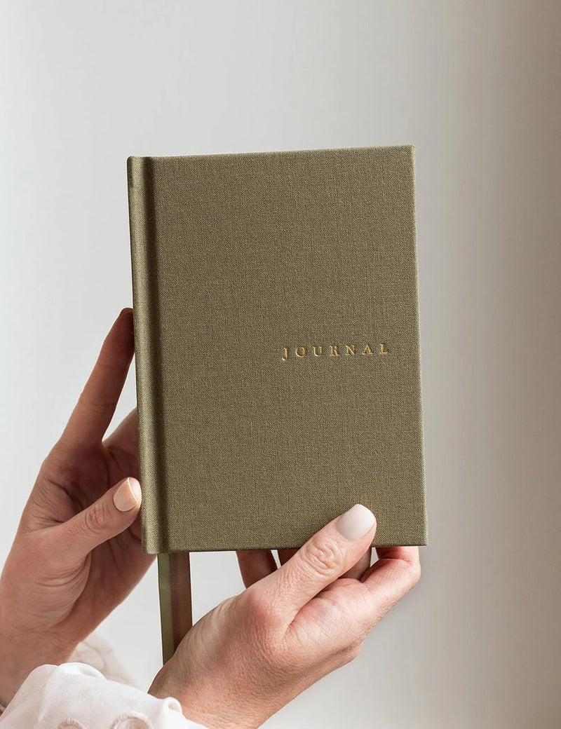 luxury pocket journal with bullet pages
