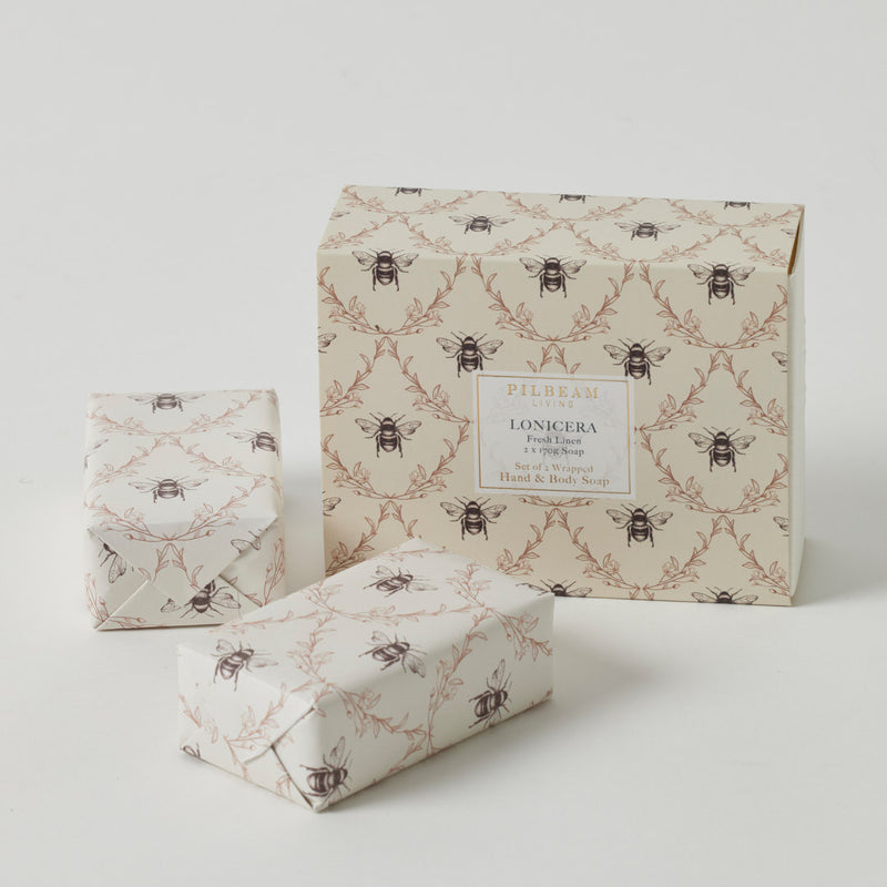 french pear vanilla soap gift set triple milled palm oil free