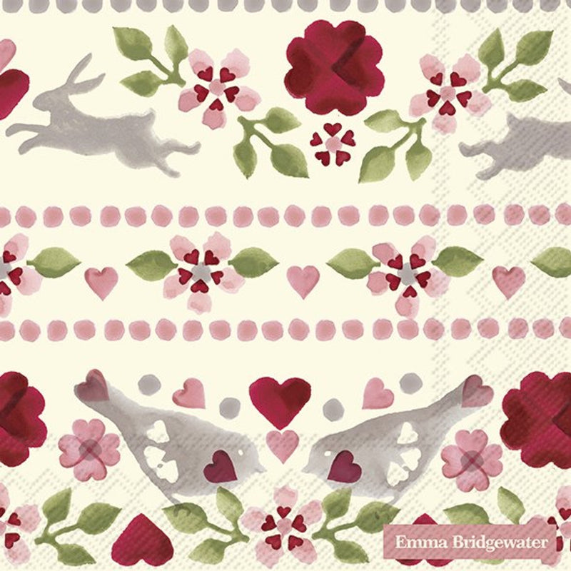Lunch Napkins Emma Bridgewater - Love Birds
