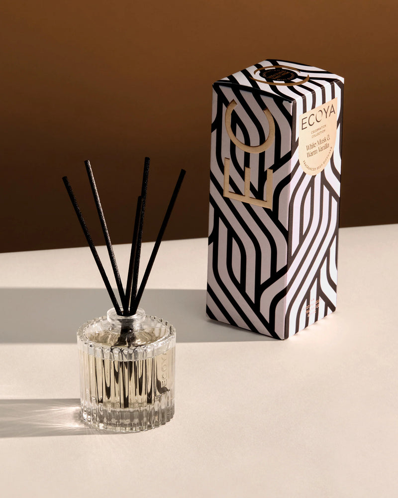 Luxury citrus, floral and vanilla scented mini diffuser