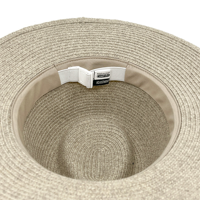 Lanier Fedora Mix Camel 58cm (M/L) | Wool Blend Hat UPF50+