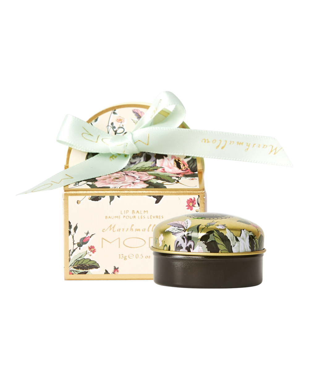 MOR Marshmallow Lip Balm tube – nourishing coconut & jojoba