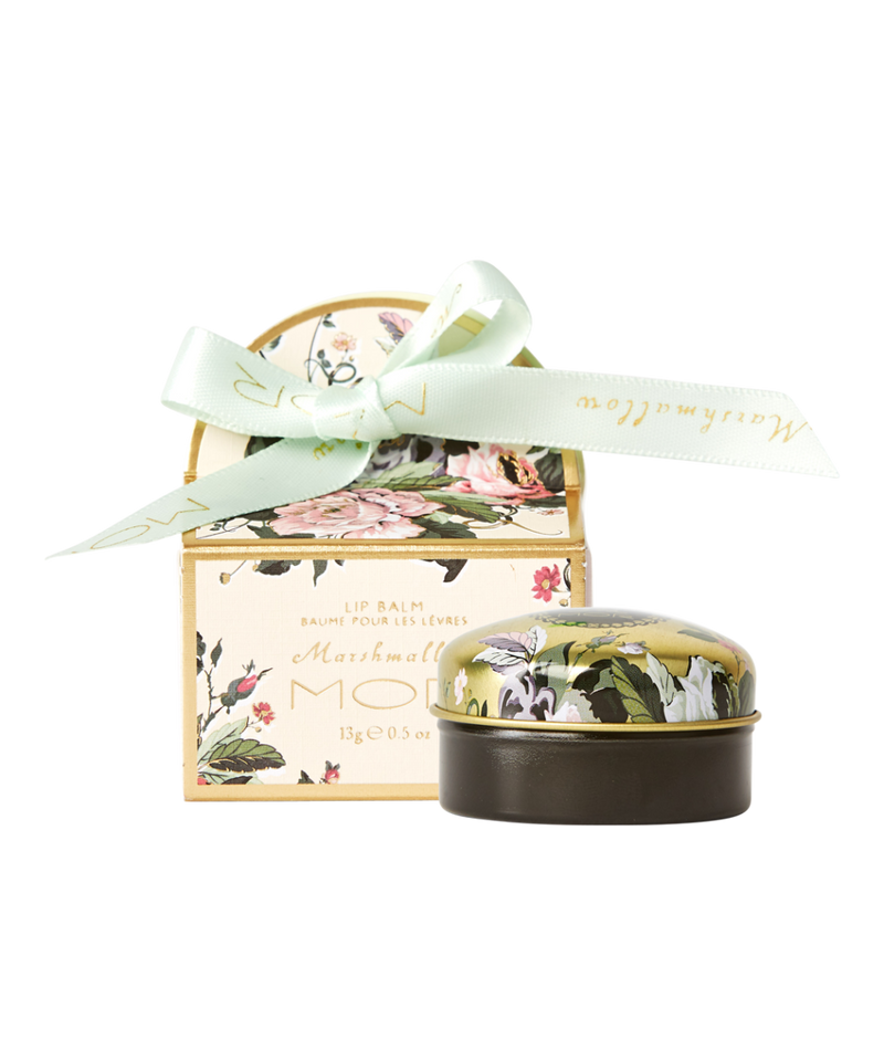MOR Marshmallow Lip Balm tube – nourishing coconut & jojoba