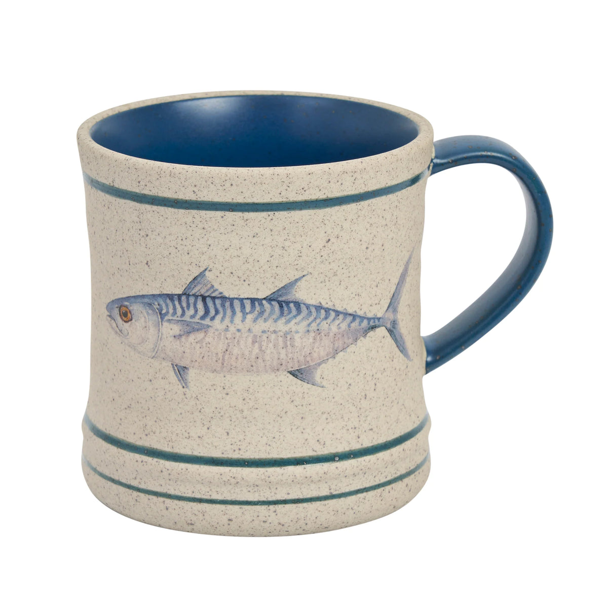 Robert Gordon Mackerel stoneware mug with Michelle Turner artwork