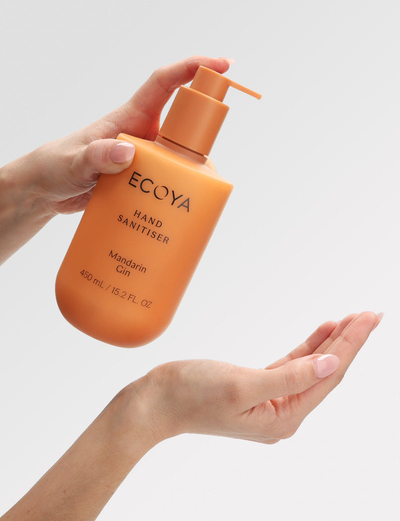 alcohol free hand sanitiser ecoya