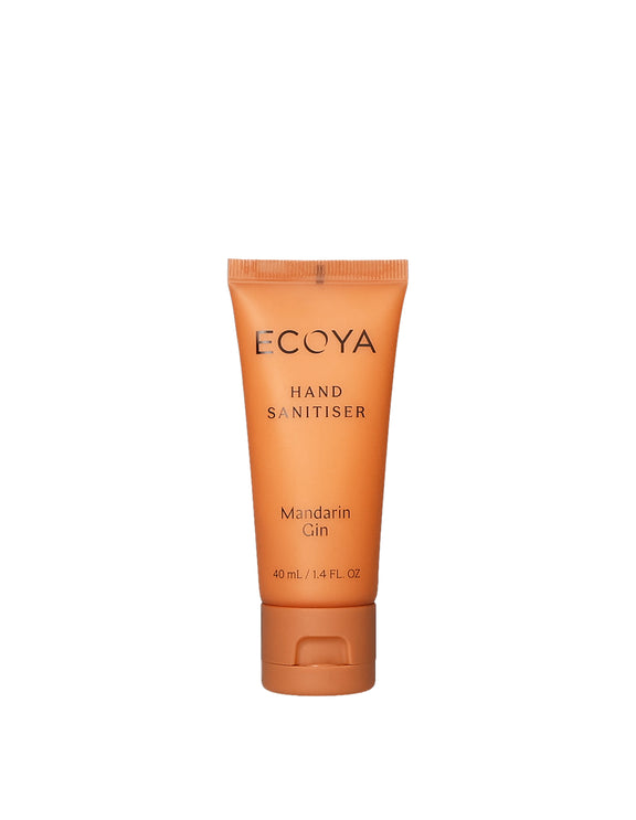 ecoya mandarin gin hand sanitiser 40ml