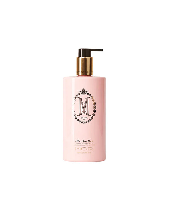 mor marshmallow scented body lotion with shea butter