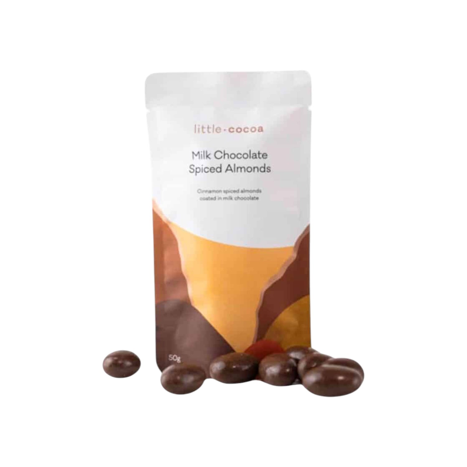 Milk Chocolate Spiced Almonds 50g