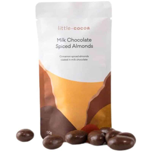 Milk Chocolate Spiced Almonds 50g