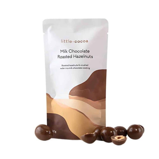 Milk Chocolate Roasted Hazelnuts 50g