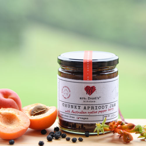 Mrs Frost’s Chunky Apricot Jam 250ml – small batch Queensland preserve