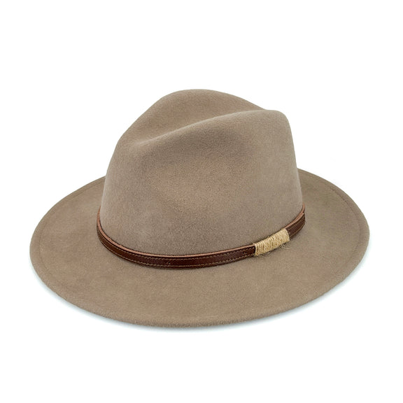 paterson fedora mushroom wool felt hat australia