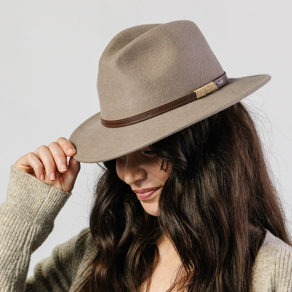 mens womens fedora hat upf50 wool felt