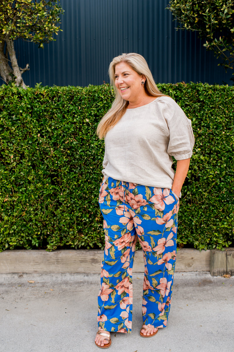 Second Valley Pant – Amalfi Floral | Brave + True Relaxed Pants