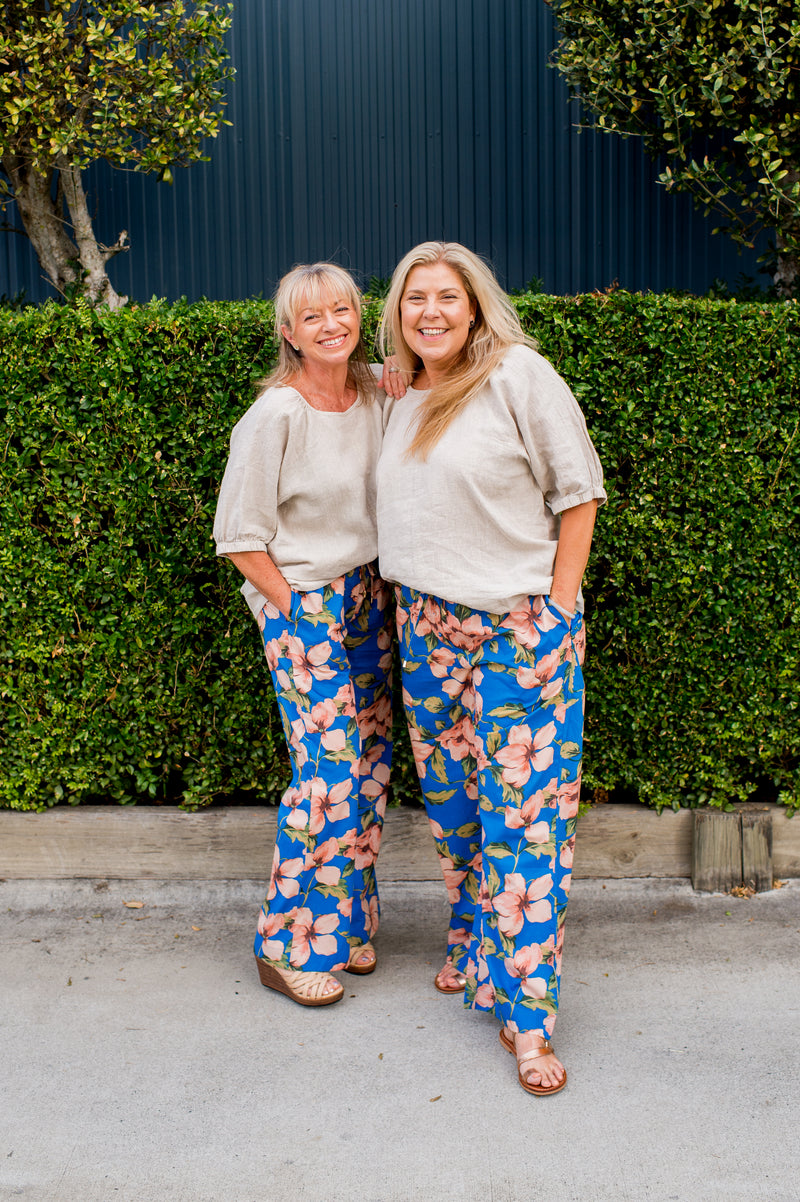 Second Valley Pant – Amalfi Floral | Brave + True Relaxed Pants