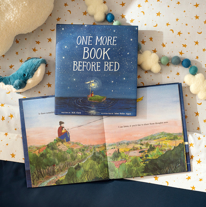 One More Book Before Bed hardcover bedtime book for children