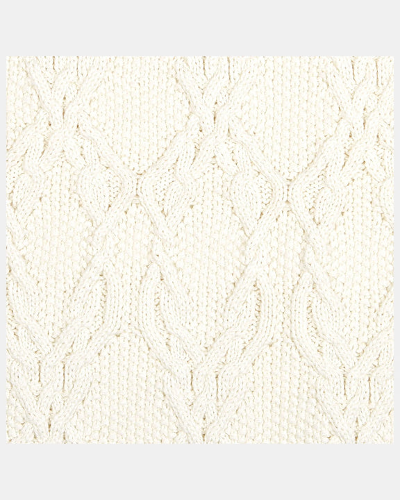 organic baby blanket gift cream knit
