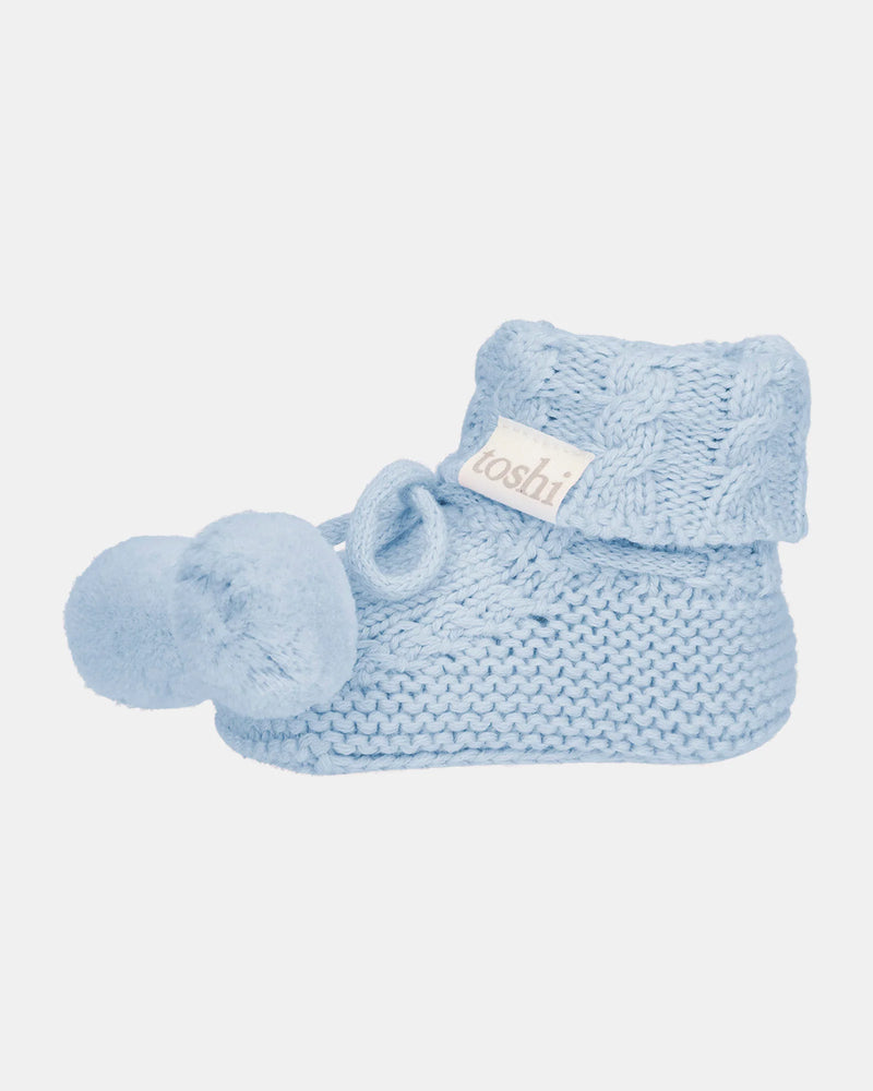toshi organic baby booties available at my country escape australia