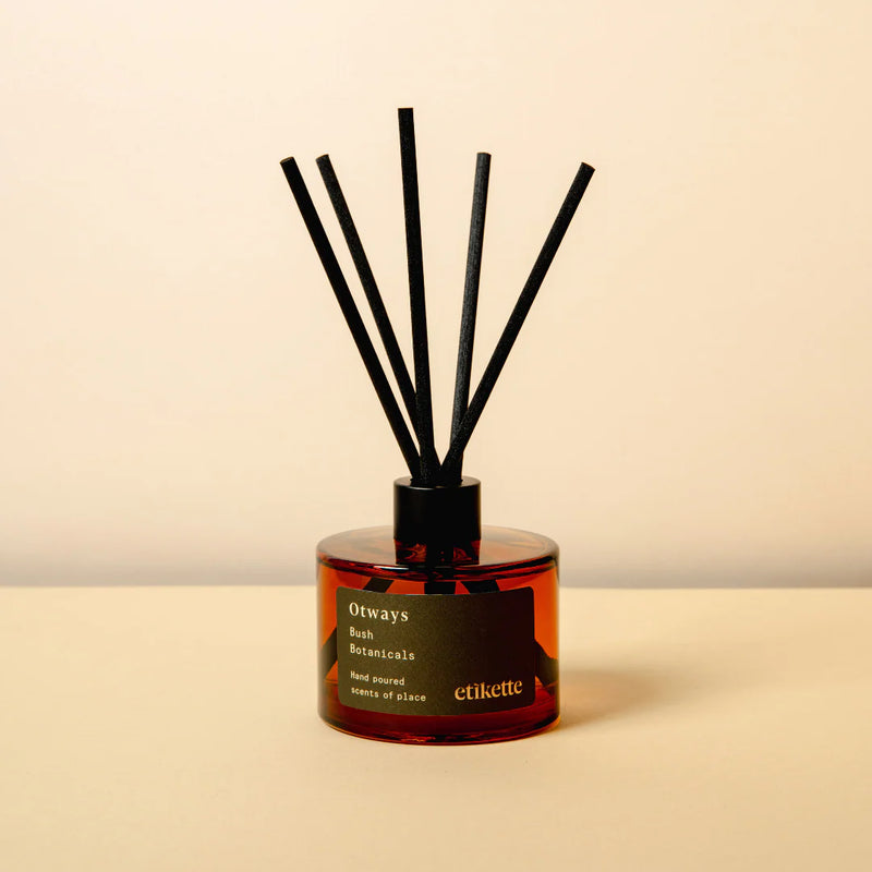 Etikette Otways bush botanicals eco reed diffuser 200mL