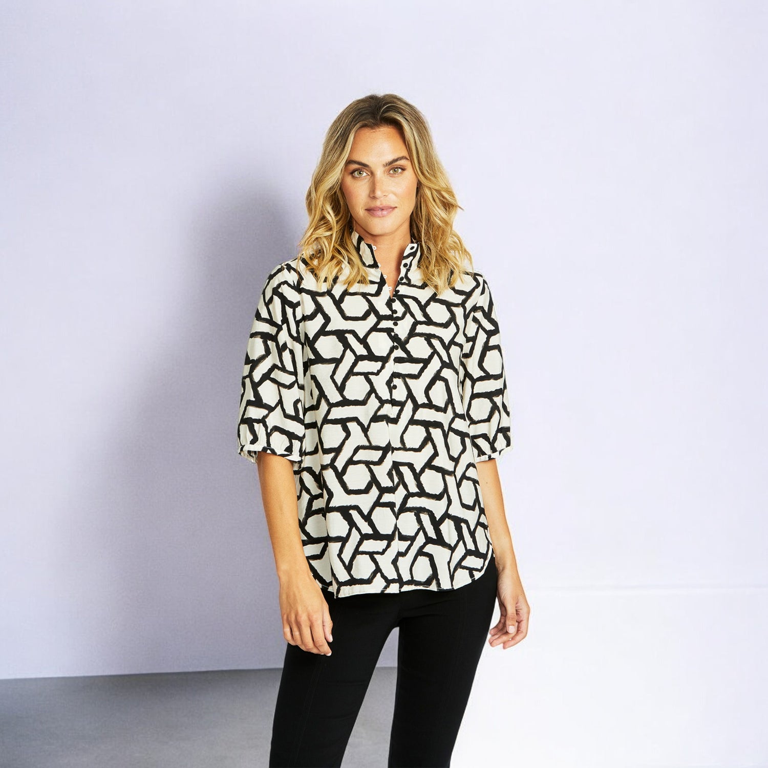 Camille Button Top