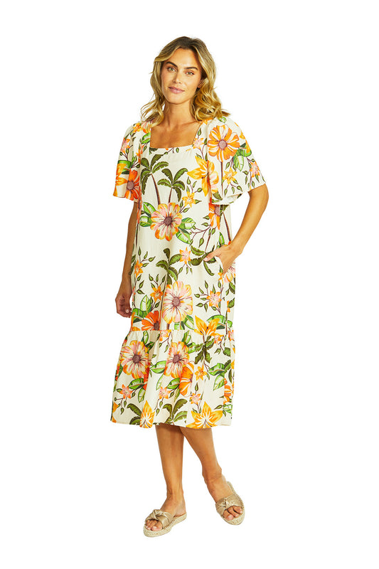 Ipanema Square Neck Dress