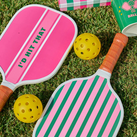 Pink pickleball gift set boxed – perfect for holiday fun