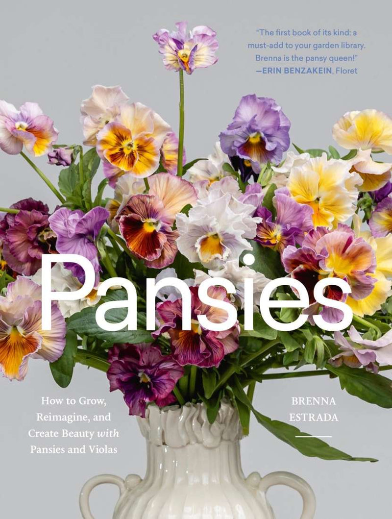 Pansies book by Brenna Estrada Australia