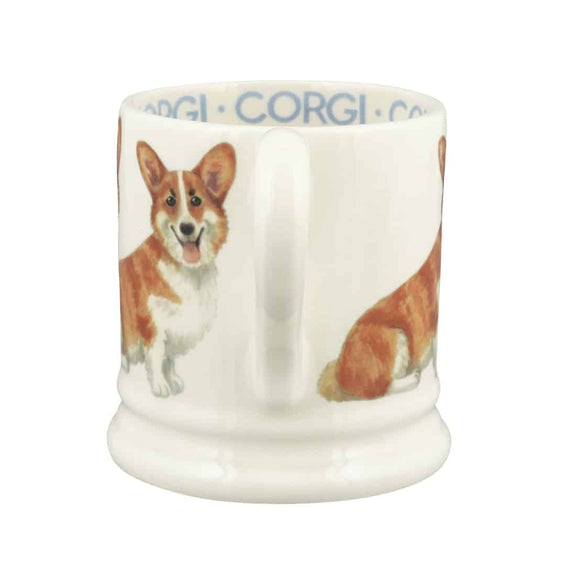 Collectable Emma Bridgewater Corgi mug with 300ml capacity for tea and coffee.