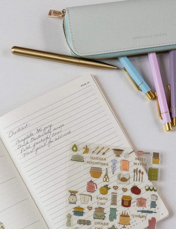 Bespoke Letterpress Dusk pencil case