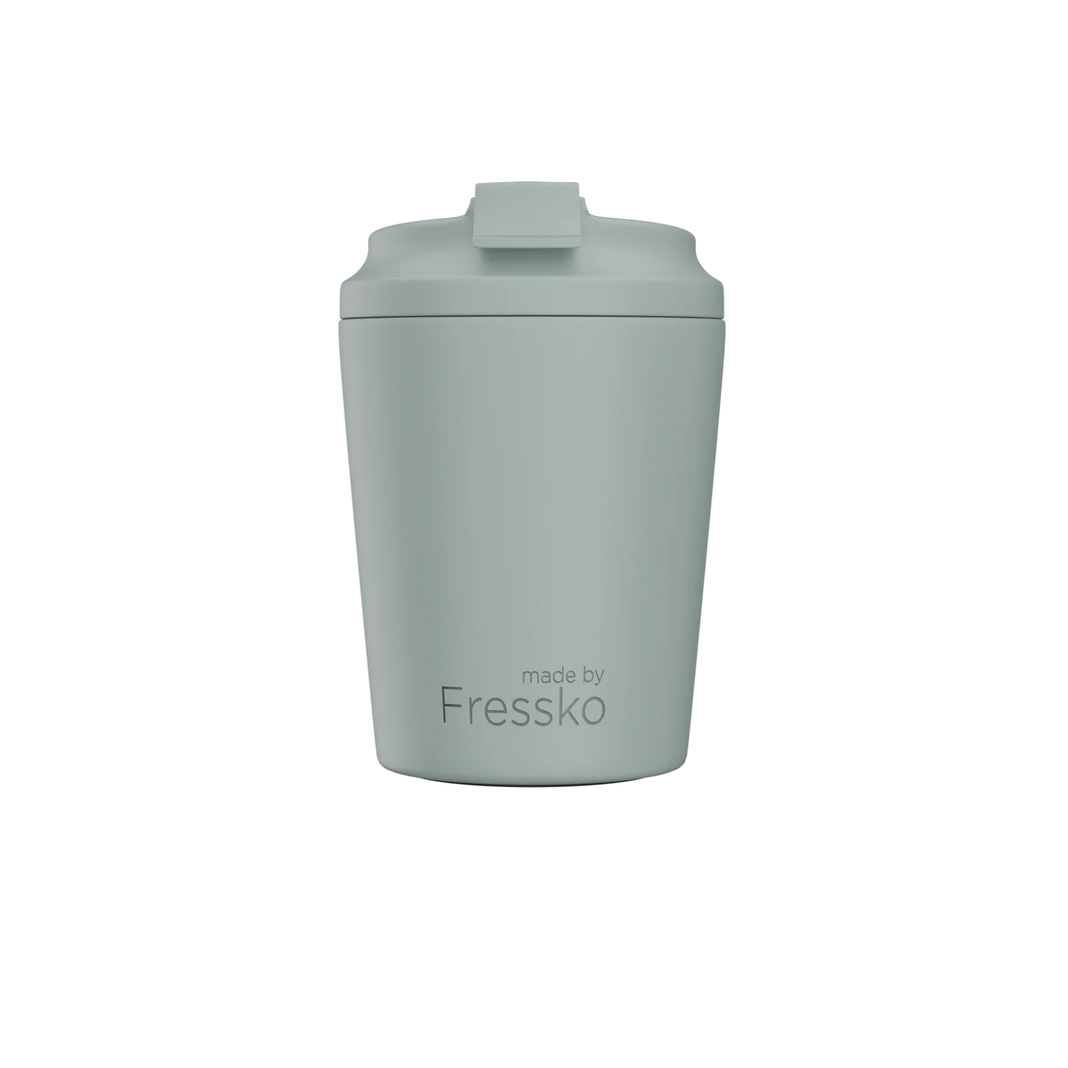 Fressko Piccolo 120ml Reusable Cup in Sage with ceramic interior